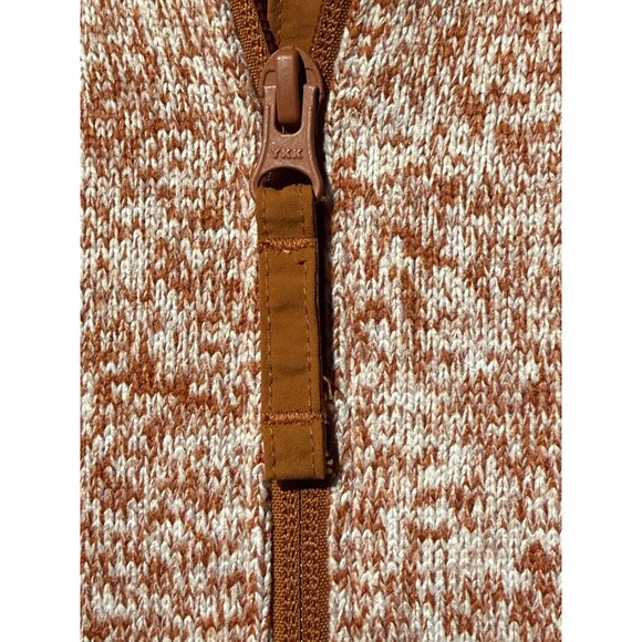 NEW! COLUMBIA - SWEATER WEATHER HOODED PULLOVER WARM COPPER SWEATER HALF ZIP - S - Picture 10 of 14